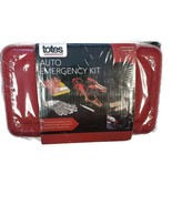 Totes Auto Emergency Kit Jumper Cables First Aid Headlamp and More New Gift - £16.13 GBP