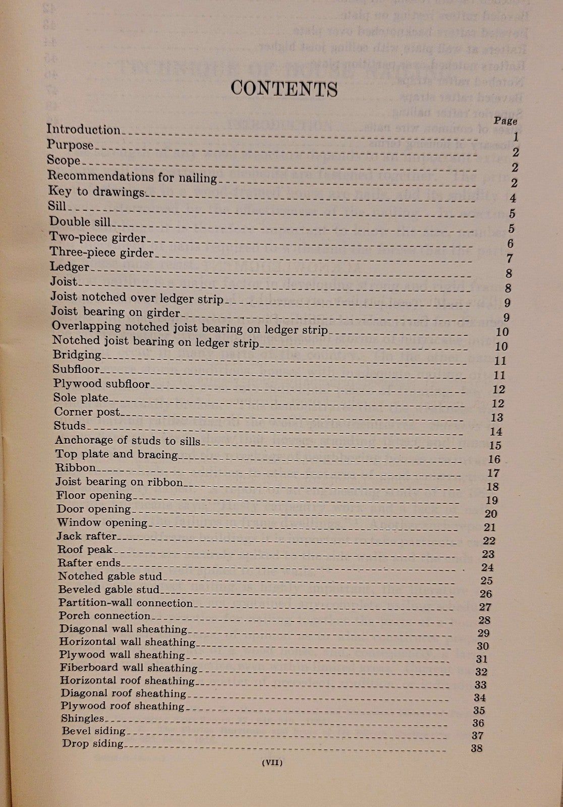 1947 Vintage Technique of House Nailing DIY Home Repair Carpentry Booklet Item image 2