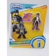 Imaginext - Batman and Huntress - DC Action Figures - £7.70 GBP
