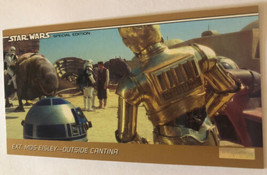 Star Wars Widevision Trading Card 1997 #21 Tatooine Mos Eisley Outside Cantina - £1.95 GBP
