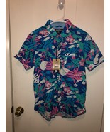 NWT Chubbies Mens SZ Small The Nectar Friday Shirt Short Sleeve Hawaiian... - $500.20 MXN