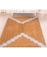 Jute Rug Area Rug Braided jute rug - southwestern rustic rug to your hom... - $1,956.12 MXN
