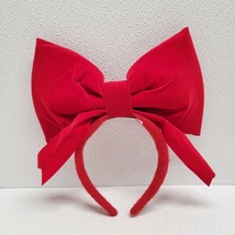 Vintage Great Pretendears Oversized Red Bow Holiday Christmas Headband - $39.50