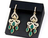 R arab drop earring for women water crystal morocco algeria flower wedding earring thumb155 crop
