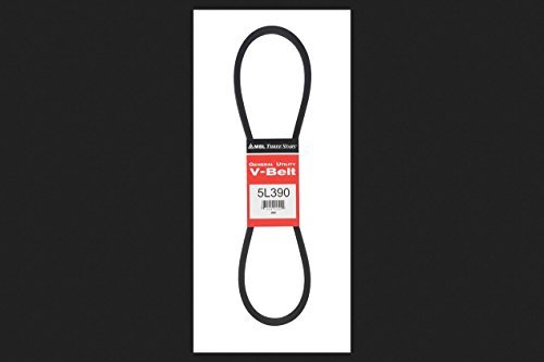 MBL 5L390 (3390) Fractional Horsepower V-Belt, 5L Section, 21/32&quot; Width,... - $19.27