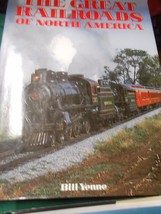 FREE POSTAGE USA Collectible Book- THE GREAT RAILROADS OF AMERICA by Bil... - £12.06 GBP