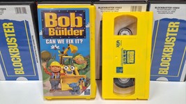 Bob the Builder VHS Tape Can We Fix It? Tested  - $9.95