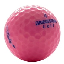 52 Near Mint PINK Bridgestone Lady Golf Balls MIX  - AAAA (7 Yellow) - £54.50 GBP