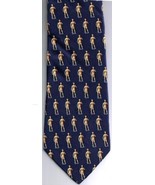 Seta Necktie Statue Of David Repeat Navy - £14.04 GBP