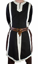 Jerkin Sleeveless Basic Medieval Tabard Renaissance Costume Tunic X-mas Gift - £46.99 GBP+