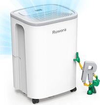 RUWORA Dehumidifier for Home, Dehumidifier 4500 Sq.Ft 50 Pint Drain Hose - $1,556.32 MXN