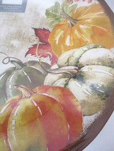 Rachel Ashwell Thanksgiving Fall Pumpkin Melamine Dinner Plate Set 6 Harvest - £70.39 GBP