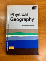1968 Physical Geography by Ross N. Pearson Paperback Barnes Noble Outlin... - $19.95