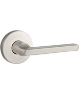 Baldwin PSSQUCRR150 Reserve Passage Square Lever Round Rose in Satin Nickel - $76.13