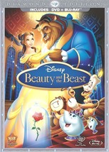 3 Disc Blu-ray/ DVD Disney Beauty and the Beast Diamond Edition: Lansbury Orbach - £13.66 GBP