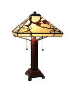 Fine Art Lighting Tiffany Style Mission Table Lamp Mission - Stained Glass  - £221.70 GBP