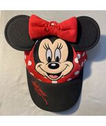 Walt Disney World Parks Minnie Mouse Ears Red Polka Dot Youth Baseball C... - €9,42 EUR