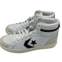 Converse Pro Blaze Classic Hi Top Sneakers Blstn Violet /Egret/ White Si... - $47.52