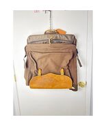 Vintage Cabela’s Canvas &amp; Leather Garment Travel Bag” - $172.19 CAD
