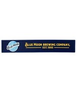 BLUE MOON Brewing Company Beer Bar Mat Spill Mat Rail Drip Mat - 20.75&quot; ... - $37.57