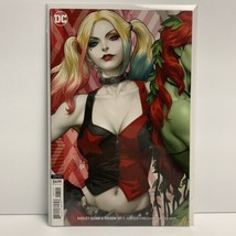 Harley Quinn &amp; Poison Ivy #1 Artgerm Lau Harley Quinn Cover Variant 2019 Marvel - £12.59 GBP