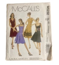 Laura Ashley McCalls Dress Sewing Pattern Sleeveless Misses 16 18 20 22 ... - $147.62 MXN