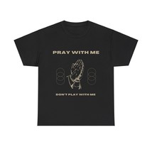 Funny praying hands pray with me T-shirt  - £13.26 GBP+