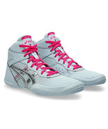 ASICS Kids&#39; MATFLEX 7 Wrestling Shoes Cool Gray Silver Size 2.5 Lace up ... - $63.18 CAD