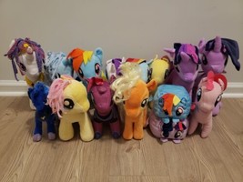 My Little Pony Plush Lot Of 15 Hasbro Mix Stuffed - $67.95