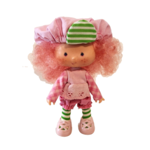 Vintage 1980&#39;s Strawberry Shortcake Doll Raspberry Tart Pink Shoes + Hat Figure - £18.88 GBP