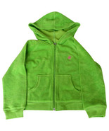 LILLY PULITZER Green Stretch Cotton French Terry Toby Hooded Zip Jacket ... - £23.58 GBP