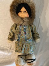Susie Izumi Doll Chinook Tee Totem Ornament Vintage - £23.19 GBP