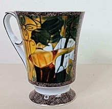 Heritage by Jay  Tango Dancers In the Moonlight Pedestal Mug 4.5&quot; - £12.73 GBP