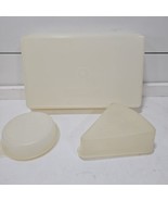 Tupperware Pie Slice Keeper Container 794-12 1286-19 &amp; 269-3 W/lids Vtg - €15,54 EUR