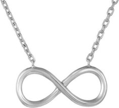 Infinity Necklace for women in 18K Gold Plated or 925 Sterling Silver Pl... - $104.52