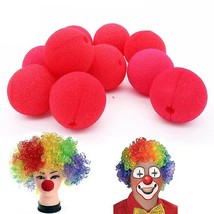 25pcs Red Clown Nose Circus Red Nose Christmas Halloween Party Supplies - £15.19 GBP