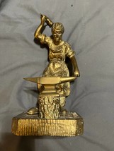 Antique Bronze Farrier Statue - £399.67 GBP