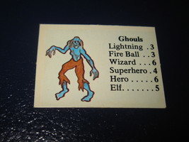 1980 TSR D&amp;D: Dungeon Board Game Piece: Monster 2nd Level - Ghouls - $1.00
