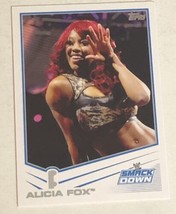 Alicia Fox Trading Card WWE Raw 2013 #46 - £1.52 GBP