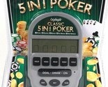 1 Buzzy Mini Pocket Arcade Classic 5in1 Poker Draw Deuces Bonus 2x Bonus - $27.99
