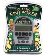 1 Buzzy Mini Pocket Arcade Classic 5in1 Poker Draw Deuces Bonus 2x Bonus - £22.01 GBP