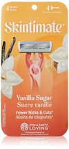 Skintimate Warm Vanilla Sugar Disposable Razor for Women, Gently Exfoliates, Fou - £13.58 GBP