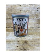 Vintage 1989 Planters Salted Peanuts Tin Can - Mr. Peanut Collectable 6.... - £7.81 GBP