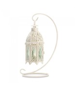 White Fancy Candle Lantern with Stand - $43.53 CAD