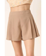 Mittoshop Side Invisible Zipper Pleated Shorts - $48.07 CAD