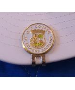St Andrews Ball Marker & Silver Hat Clip Special Buy - $17.75
