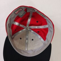 New Era MLB Boston Red Sox Men's Back Fitted Red Baseball Cap Hat Size 7 3/4 image 11