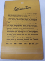1950 Coldspot Refrigerator Usage Manual Marketing Guides Booklet Sears R... - $15.15