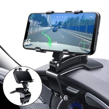 Car Phone Mount, 360 Degree Rotation Dashboard Clip Mount, Compatible Wi... - £22.01 GBP