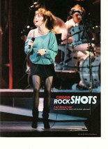 Pat Benatar teen magazine pinup clipping confused live on stage - £2.75 GBP